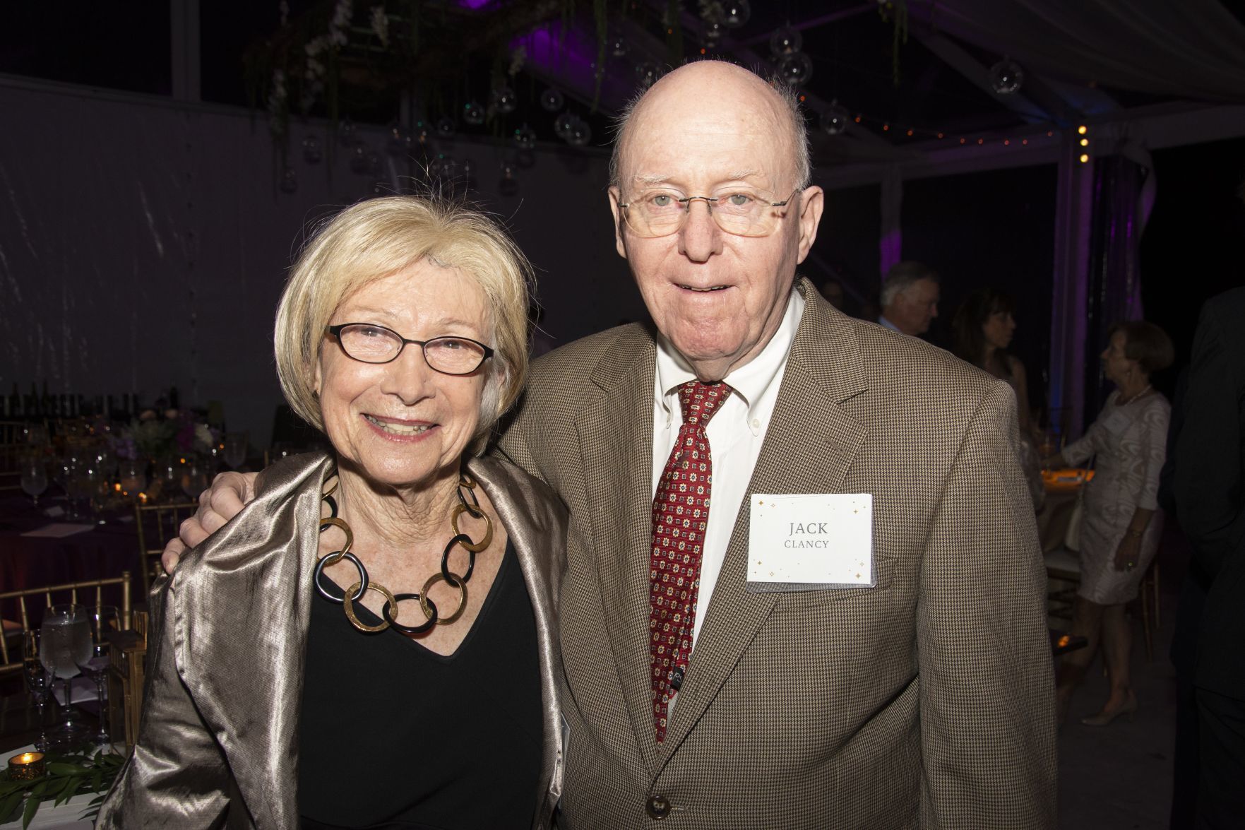 Sue and Jack Clancy